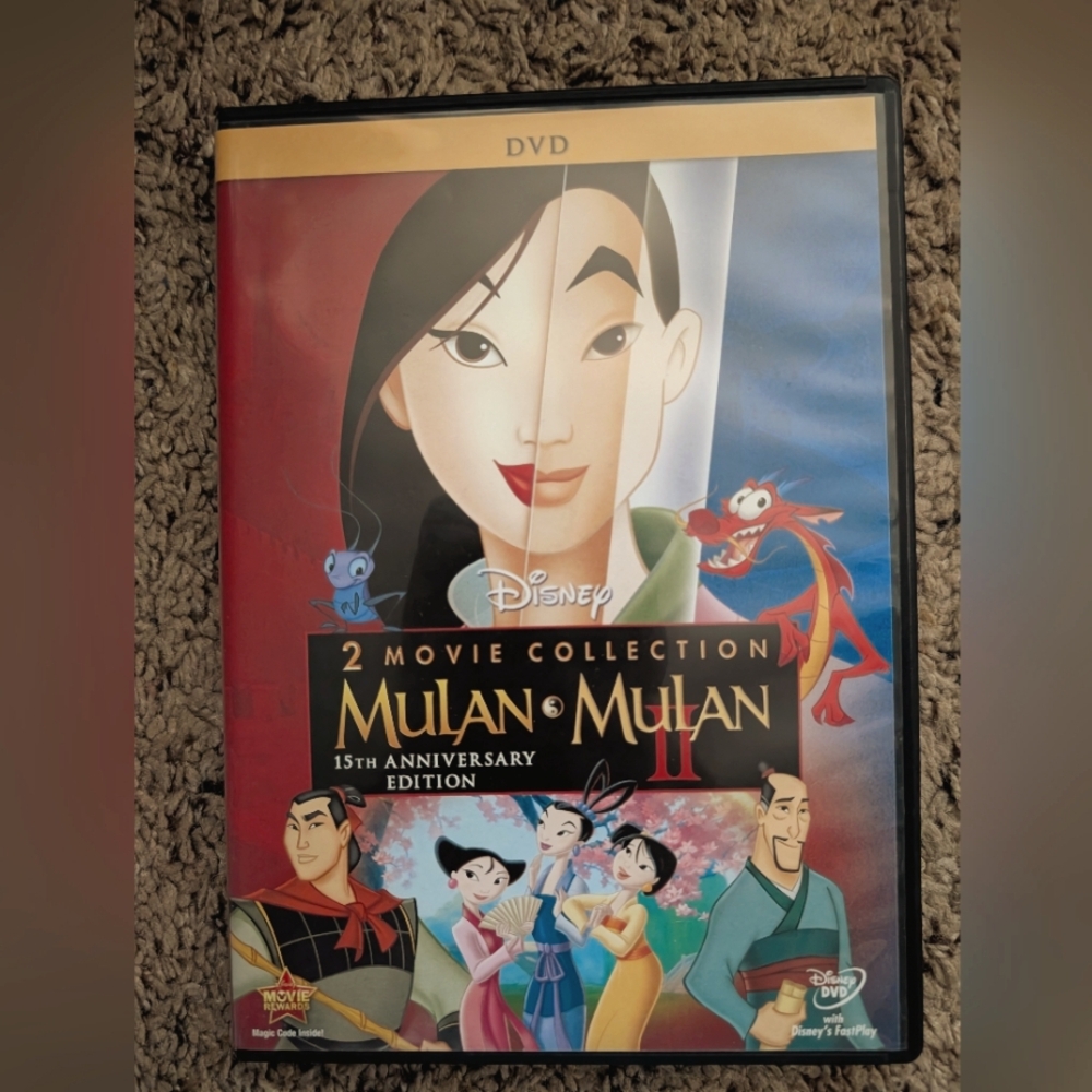 Mulan & Mulan 2 DVD Set